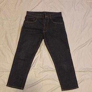6397 Shorty Jeans in Dark Rinse